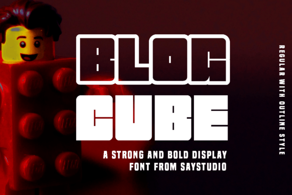 A Calm Story About a Font Called Blog Cube