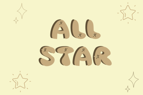 All Star Font: A Review for Editorial Content Layout