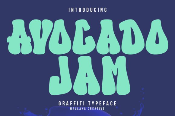 Avocado Jam: The Art of a Playful Editorial Font