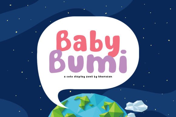 Baby Bumi: A Bold and Friendly Font for Your Business Brand