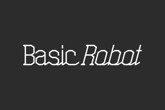 Basic Robot Font Review for Branding Projects