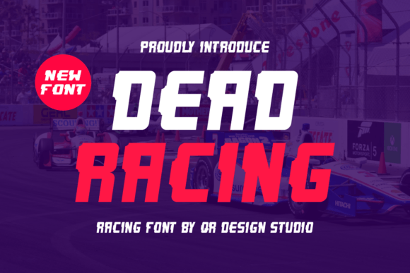 Crafting a Character with Dead Racing Font