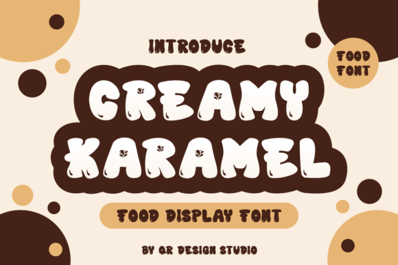 Creamy Karamel: The Friendly Editorial Font