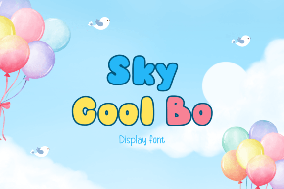 Elevate Your Products with the Sky Cool Bo Font