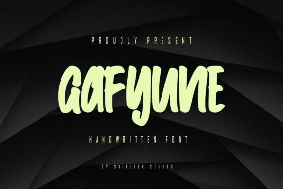 Gafyune: The Elegant Typeface for Editorial Storytelling