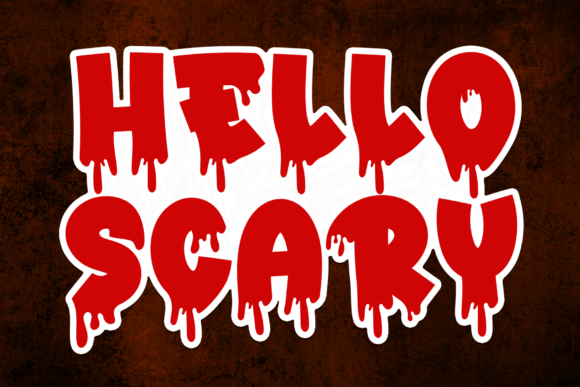 Hello Scary: A Display Font for Editorial Charm