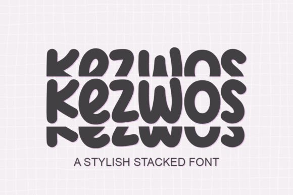 Kezwos: A Strategic Display Font for Modern Campaigns