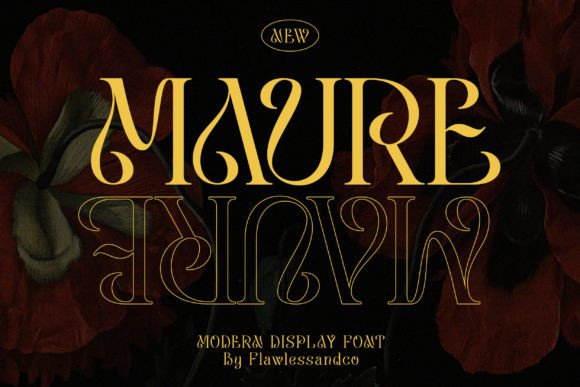 Maure: A Display Font for Modern Editorial Moods