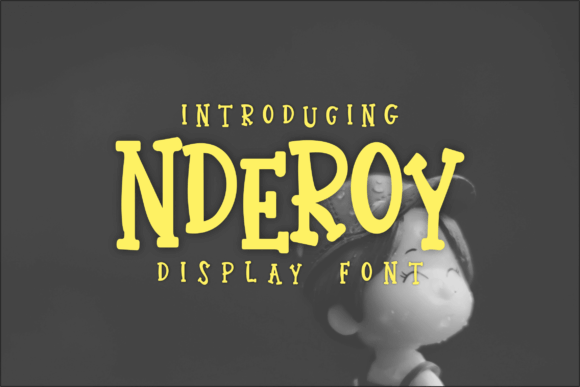 Nderoy: A Unique Font for Handmade Labels and Creative Projects