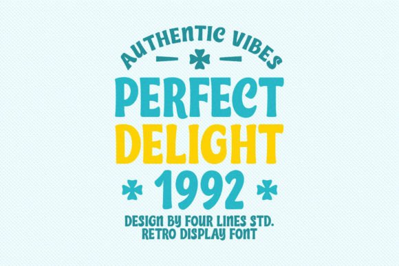 Perfect Delight 1992: A Display Font for Modern Digital Design