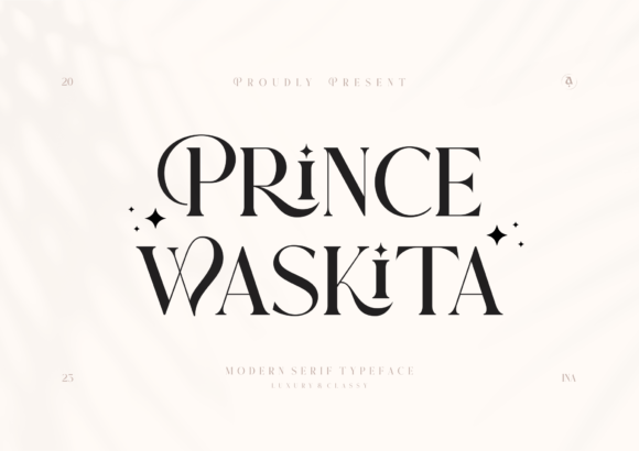 Prince Waskita: A Distinctive Serif Font for Brand-Focused Web Design