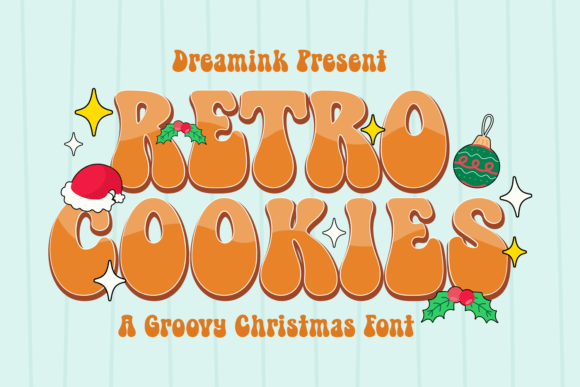 Retro Cookies: The Friendly Display Font for Storytelling Brands