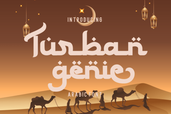 Reviewing Turban Genie: An Arabic Display Font for Creative Projects