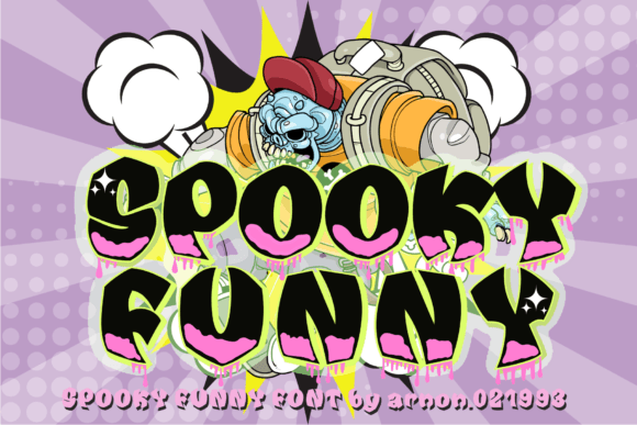Spooky Funny: The Playful Display Font Crafters Love
