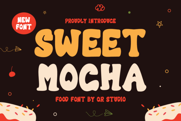 Sweet Mocha: A Friendly Display Font for Editorial Design