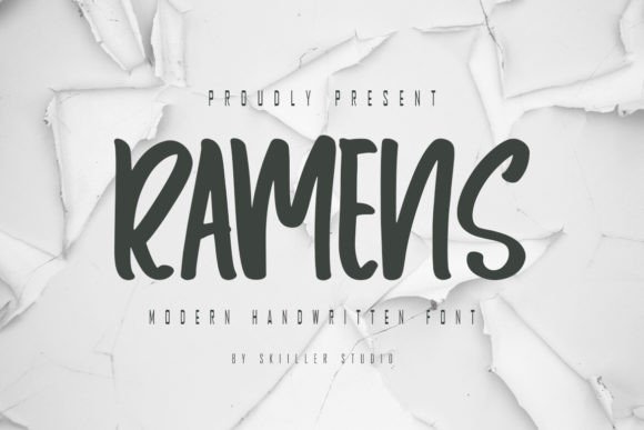 Why Ramens is My Favorite Handwritten Font for Branding