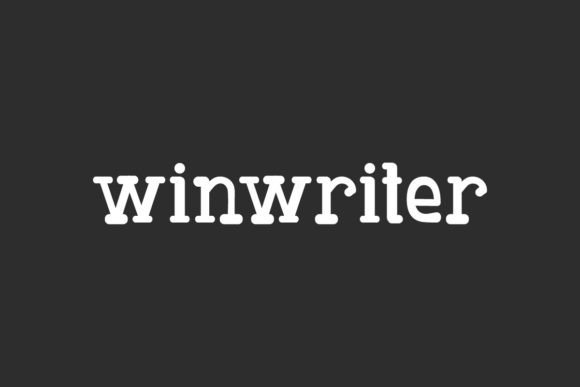 Winwriter Font: Enhancing Editorial Design with Vintage Typewriter Style